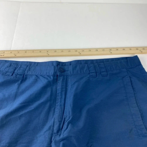 Columbia PFG Mens 44 Navy Blue Omni-Shade Cargo Shorts - Picture 4 of 5